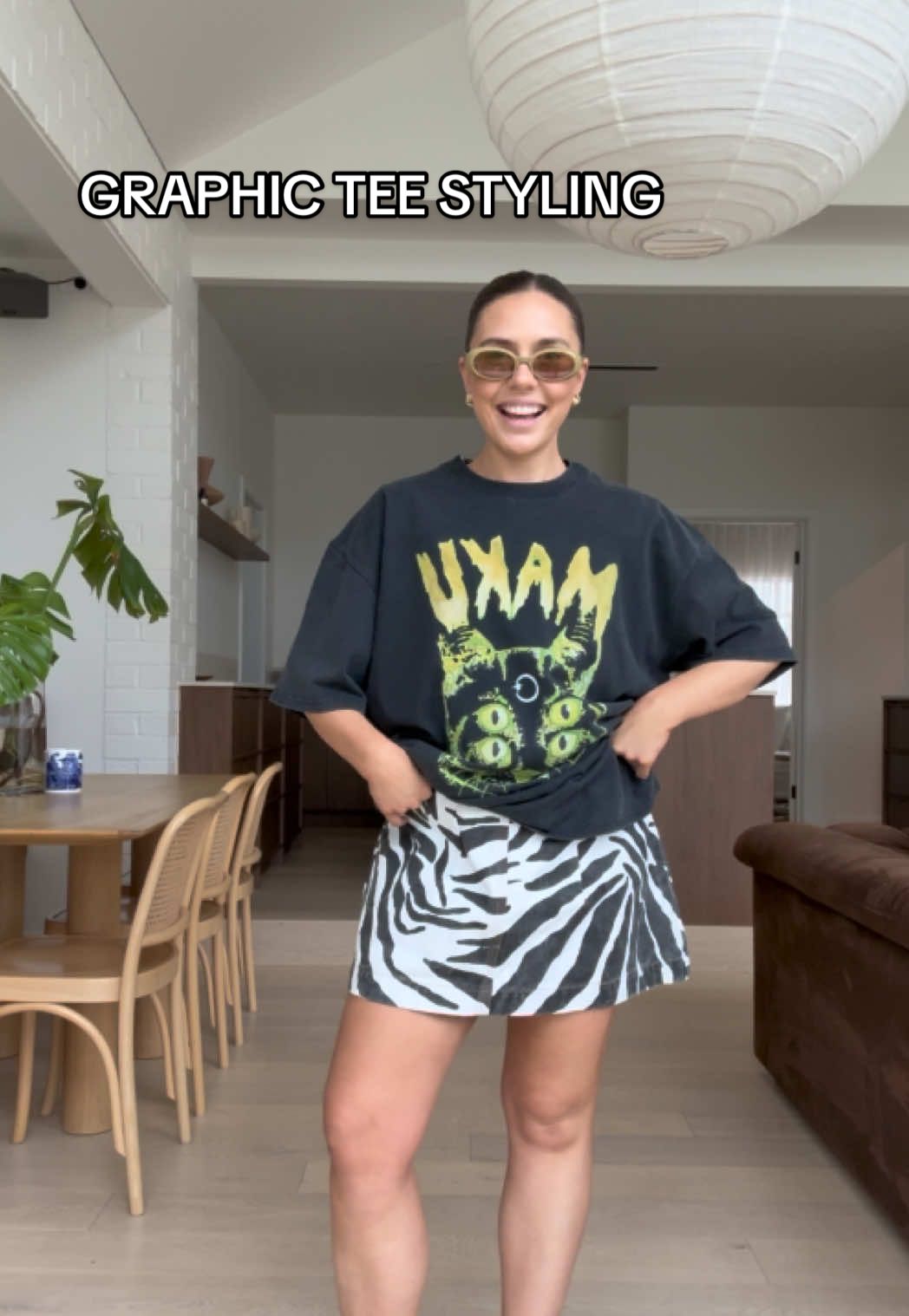 @makuthelabel know a graphic tee like no other! This collection is 👏🏻👏🏻👏🏻  #graphictee #OOTD #colourfulfashion #australianfashion #fyp 