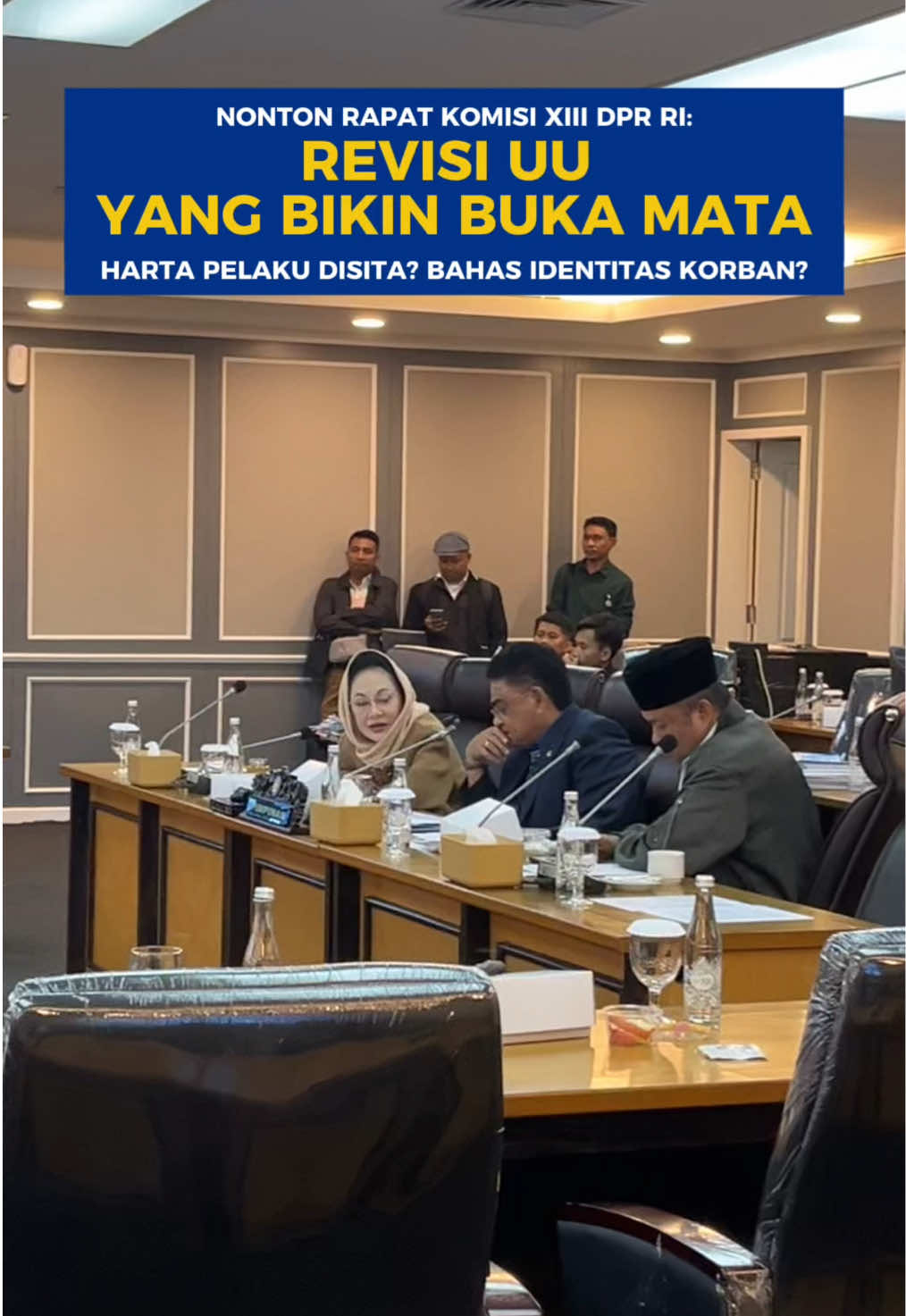 Kali ini kita nonton rapat DPR-RI soal Revisi UU Perlindungan Saksi dan Korban di Komisi XIII.  #fraksinasdem #dpr #indonesia #hukum #perlindungan 