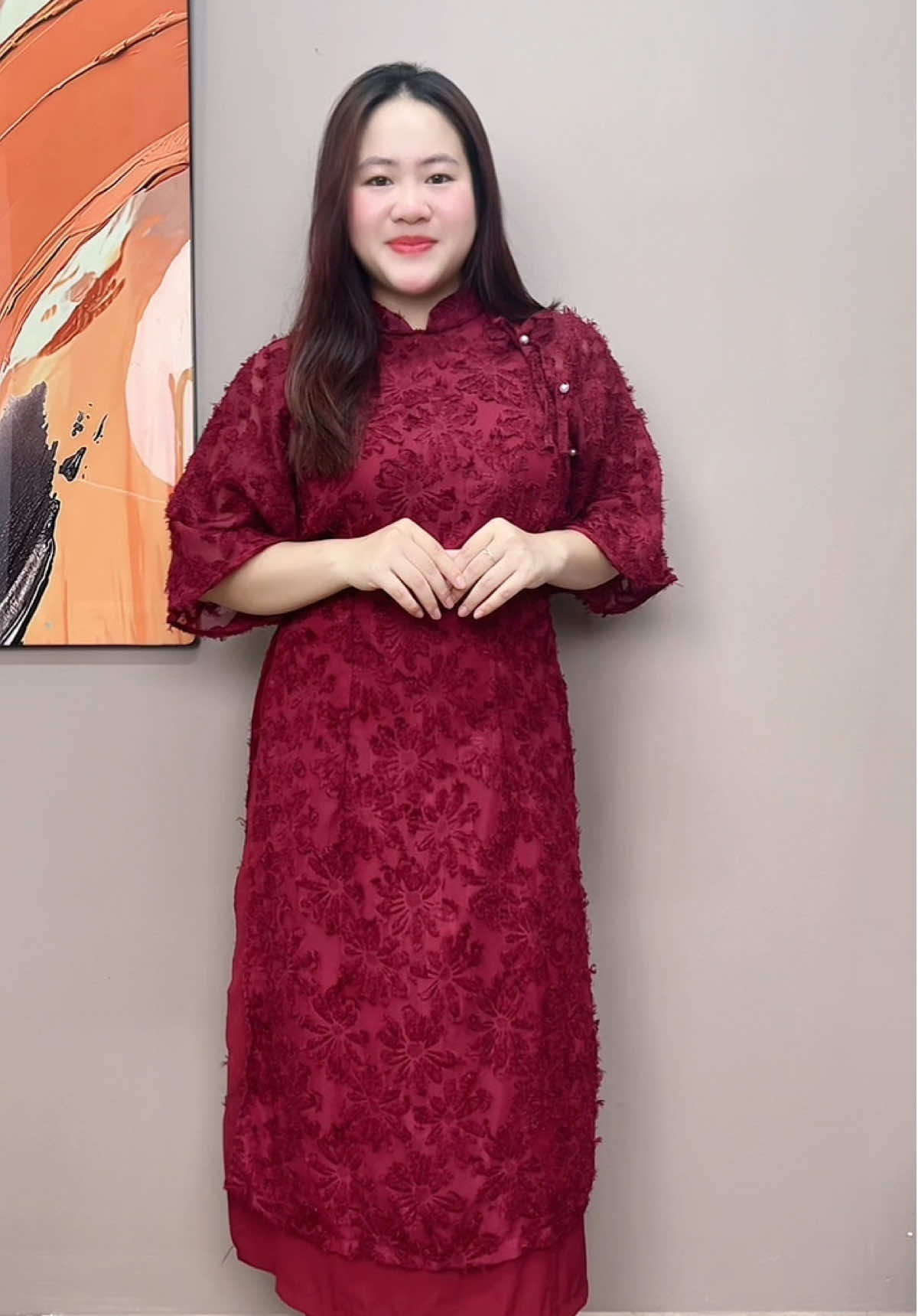 Áo dài lông vũ đi các nàng #áodai 