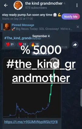 https://t.me/+9SUMVNypWSIzYjY8 https://thekindgrandmother.com/ are you ready???? pump.fun  soon stay ready  #The_kind_grandmother. #محافظ_الاثرياء #ادارة_محافظ_VIP+ #CRYPTO_BUGATTI_MAN  #CRYPTO_BENTLEY_MAN                                               