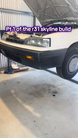 This build is going to take a while as I have lots of plans with this car like taking the motor out and rebuilding and spraying the engine block and painting the whole car including the engine bay and painting a restoring the whole undercarriage and some engine mods and wheels. #r31skyline #build #restoration #paint #rb30 