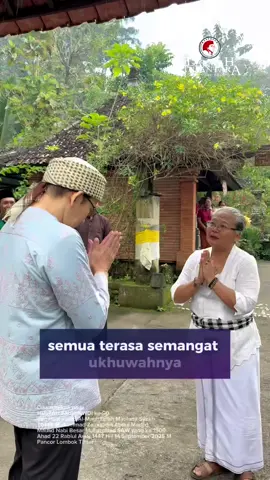 Syaikh Dr. TGB. Muhammad Zainul Majdi • Ukhuwah itu  esensinya saling menjaga. Toleransi adalah kesiapan bekerja sama. Bukan sekadar mengakui yang berbeda.  #toleransi #bali #lombok #semeton #bhinnekatunggalika 