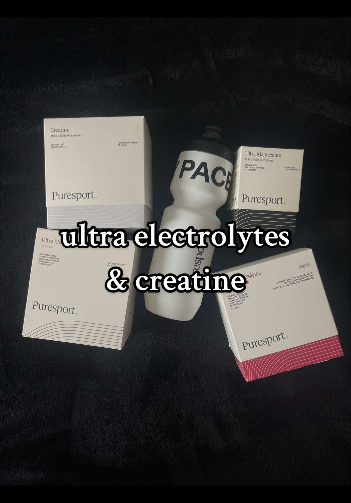 @Puresport Ultra Electrolytes + Creatine sounds use code ‘smb’ for 10% off + free salty pace bottle  #puresport  