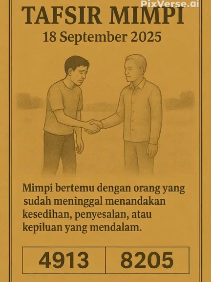 mimpi bertemu dengan orang yang sudah meninggal  #angkakodal #mimpi #tafsirmimpi #artimimpi