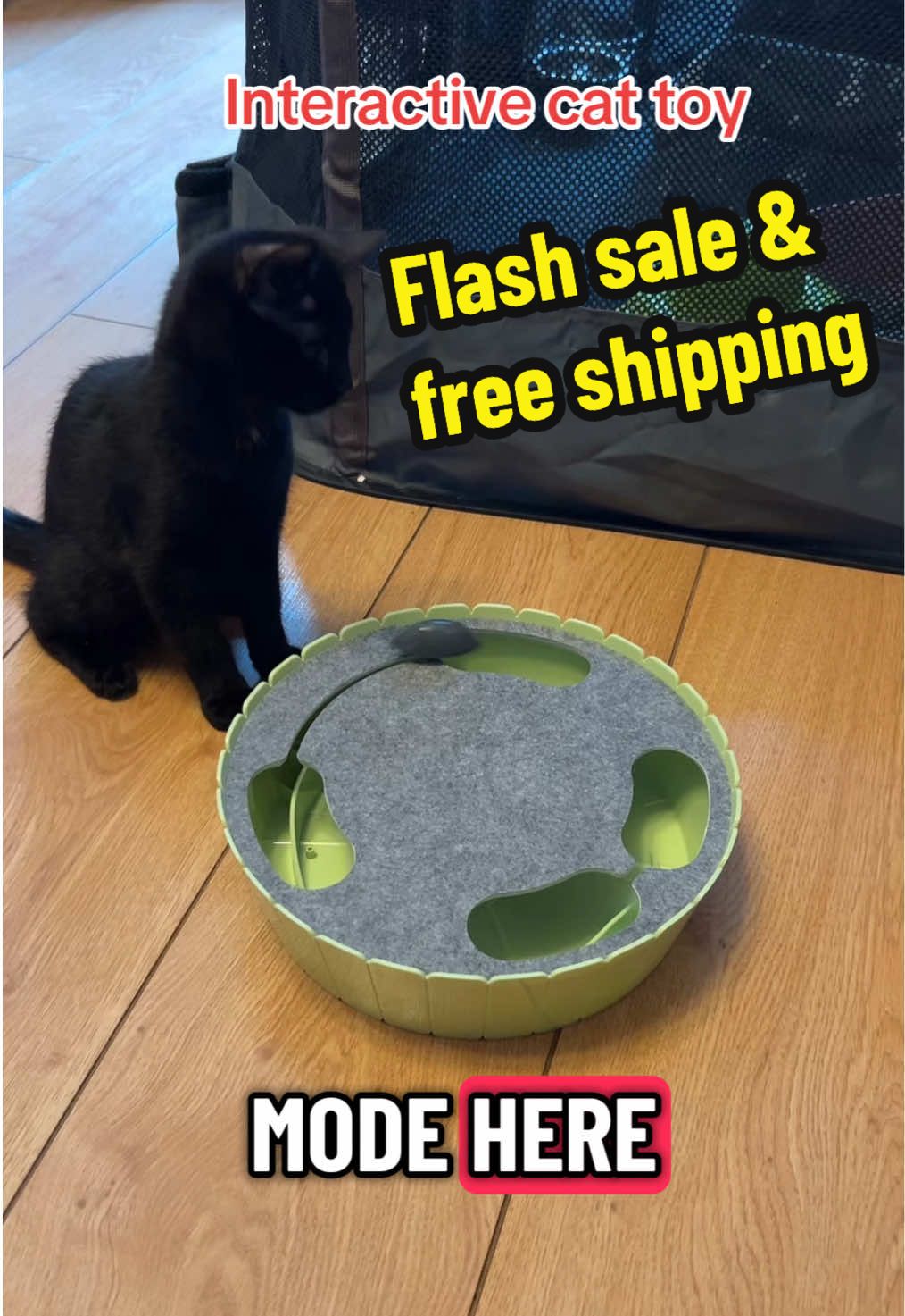 Interactive cat toy #pawaboo #cattoy #kittenplay #tiktokmademebuyit #dealdrops 