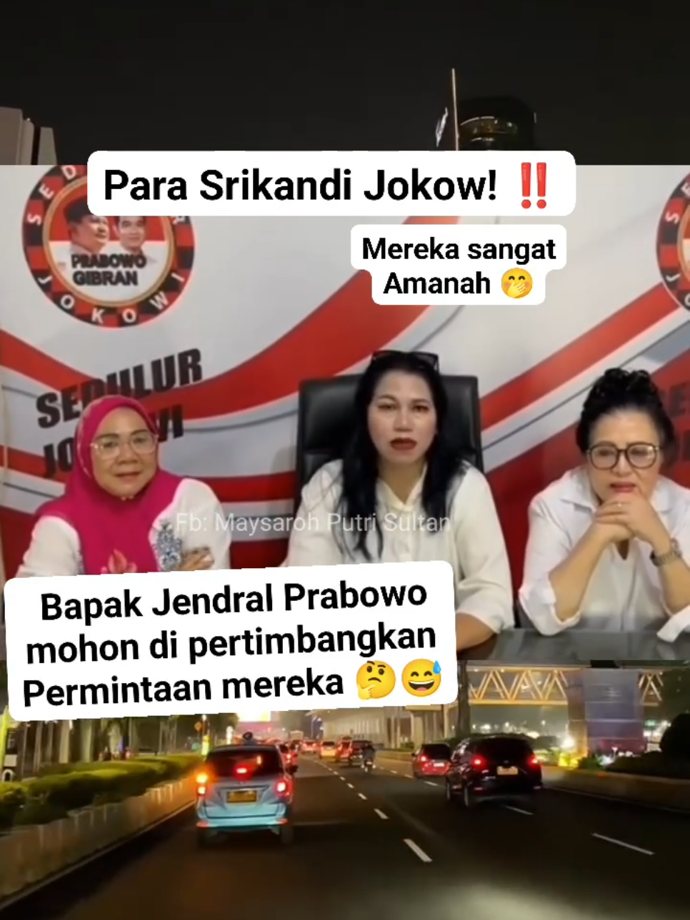 tolong kasih pekerjaan buat mereka pak 🤦 #relawanjokowi #prabowo #kpk