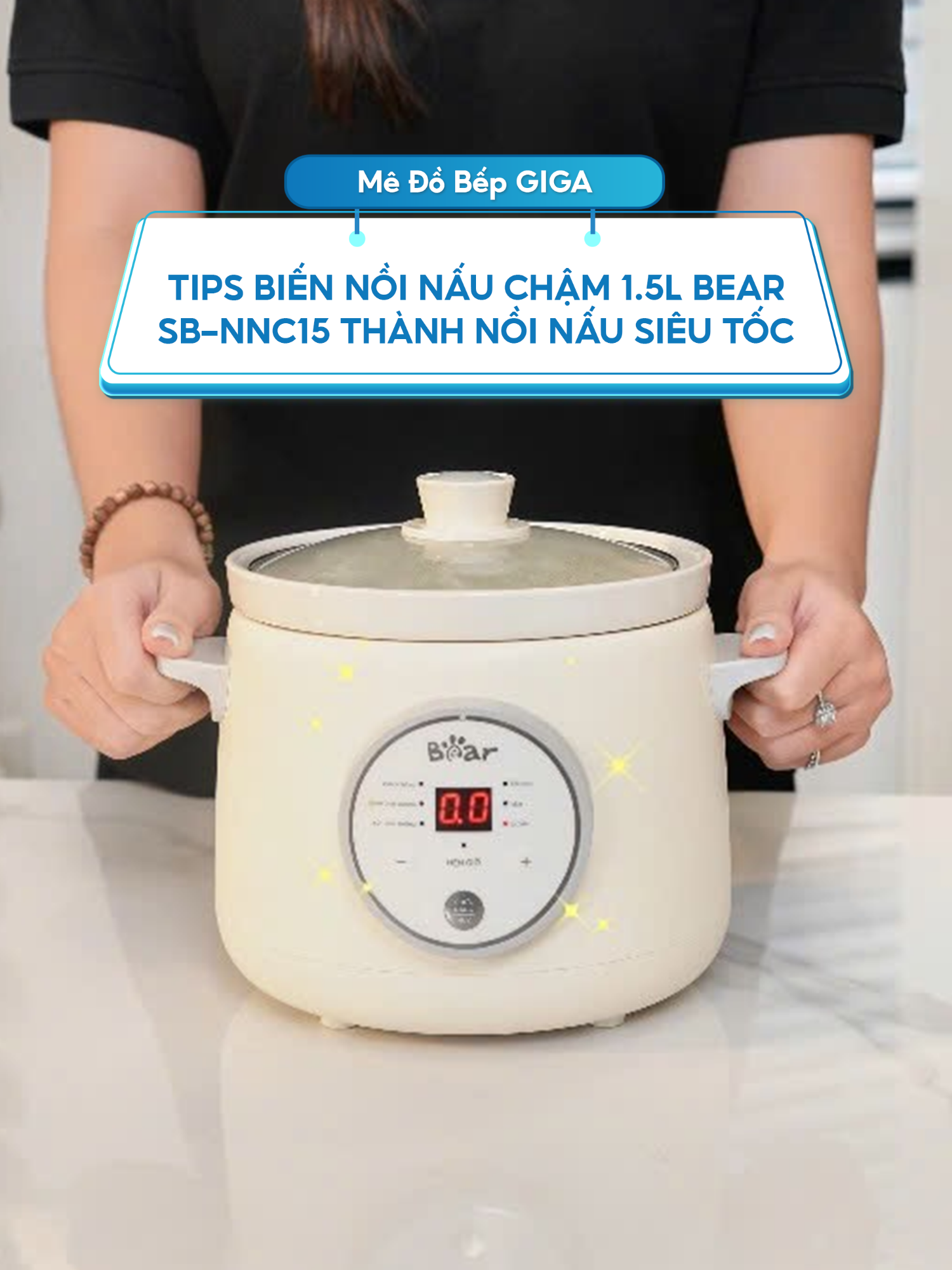 Tips biến nồi nấu chậm đa năng 1.5L Bear SB-NNC15 thành nồi nấu siêu tốc #medobep #hoplongecommerce #gigavn #bear #noinauchambear #BearSB-NNC15 #SB-NNC15