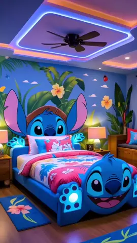 Stitch's complete room #stitchlover #stitchkindness #camadostitch #duvet #stitch 