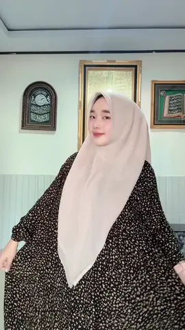 Midi dress cantik motif Misni black brown🤎 cek out di keranjang kuning sekarang  #fyp #mididress #dressrayon 
