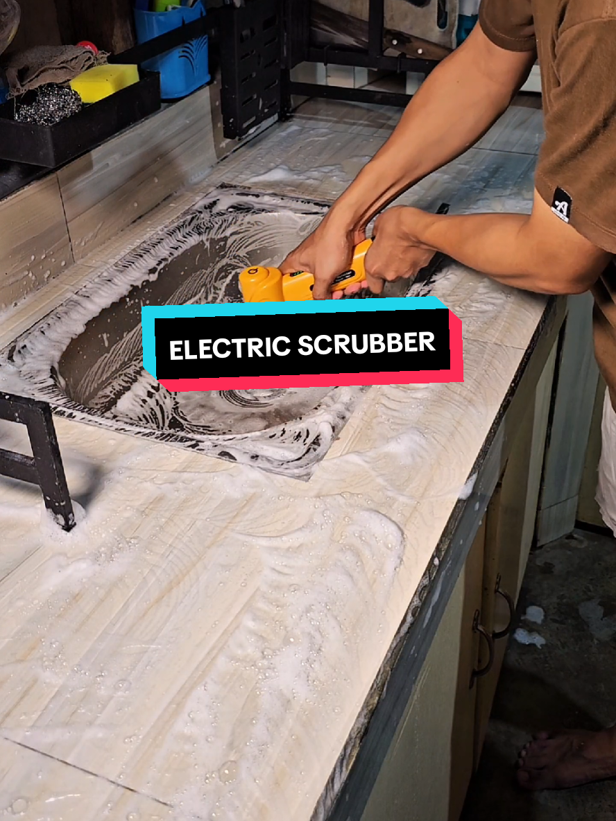 Rechargeable Electric Scrubber Waterproof 5 in 1 Brush Set with 2 Batteries included #electricscrubber #electricspinscrubber #cleaningtools #scrubber #fyptiktok 