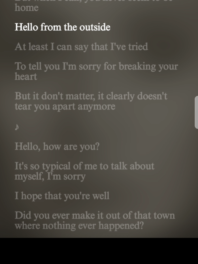 #adele #Hello #music #lyrics 