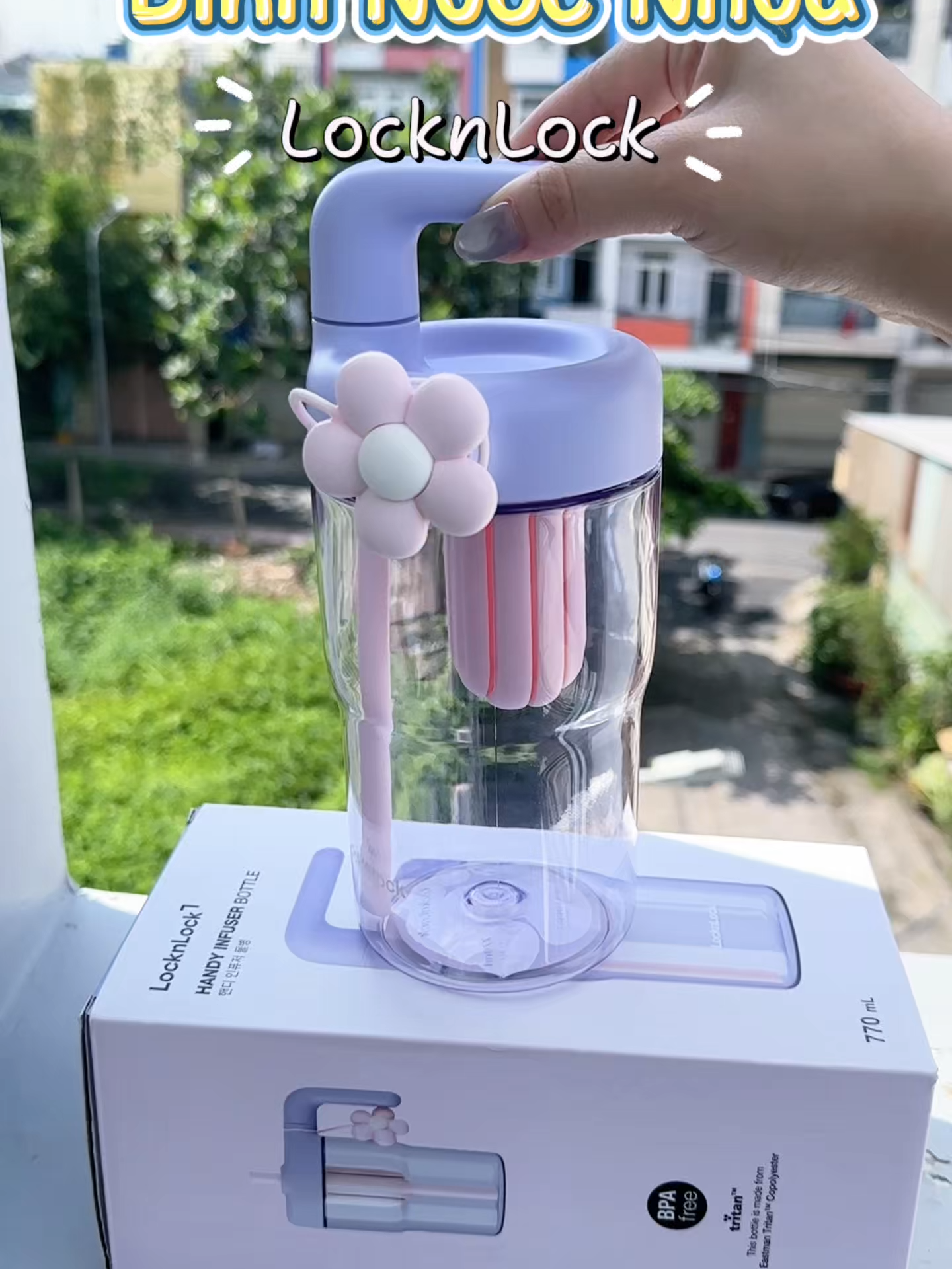 Bình nước nhựa tritan 770ml #joymall #joymallocknlock #joymalllocklockchinhhang #locknlock #hangchinhhang #mienphivanchuyen #chotdontiktok #tiktokmademebuyit #tiktokshopvn #tiktokhome #tikoktech #binhnuocnhuatritan