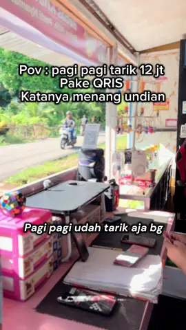 Kira kira menang undian apa ya?? Oh iya buat juragan yang mau daftar QRIS butuan daftar di aplikasi @InstaQRIS  karna udah terjamin keamanan nya😍 Gunakan  Kode voucher : BINTANG Biar dapat potongan harga saat pendaftaran🤩 #qris #aplikasiqris #instaqris 