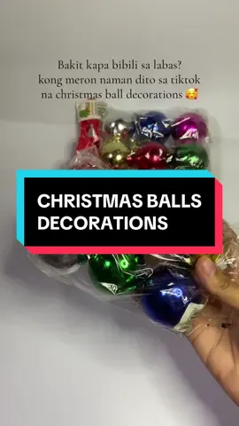 Checkout na mga mi pang christmas decor😍#chrismasdecor #christmasballs 