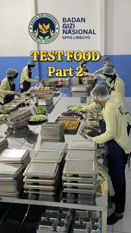 Test Food sebelum operasional penuh (Part 2) ✨🍱 #sppg #mbg #makangratis #bgn #sppglirboyo 