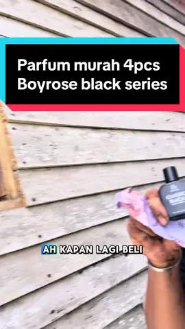 Parfum boyrose black series #belilokal #cuantanpabatas #promoseruweekend #wibgajian #parfum 