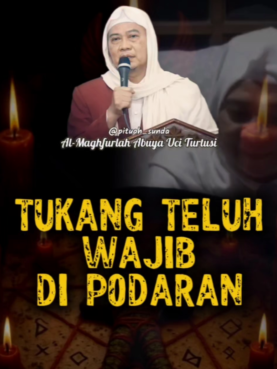 Al-maghfurlah Abuya Uci Turtusi Al-Fatihah 🤲🏻🤲🏻🤲🏻 #abuyauciturtusi #fyp #santet #petuah #ceramahpendek 