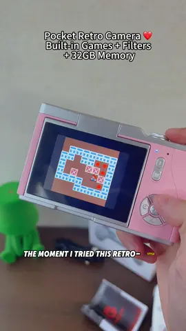 🔥 All-in-One Camera ❤️ 1080P Video, Games & Retro Design #RetroStyle #DigitalCamera #PhotographyLife #StudentCamera #VlogFun