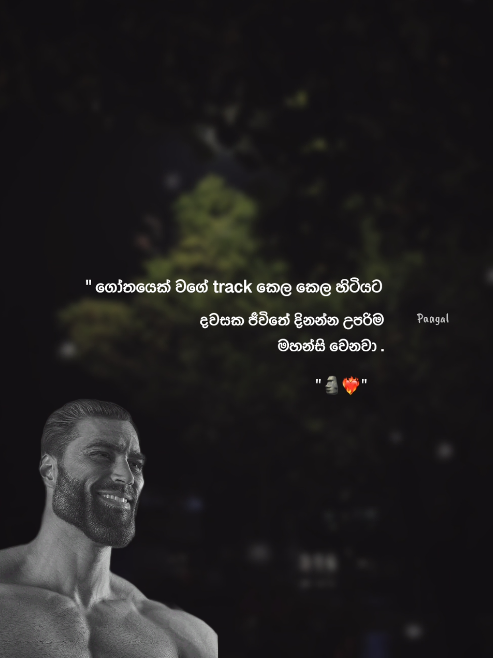 Elkiri kollo chad 🗿❤️‍🔥 #quotes #chad #englishsong #paagalq #foryoupage 