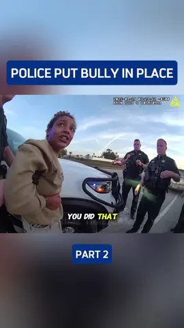 Police Put Bully in Place#copsoftiktok #bodycam #police #2 
