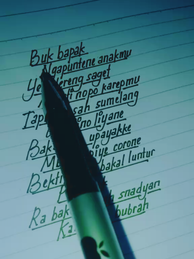 sabar nggih buk,bapak anakmu tasek berjuang🫶#sadewok #lagujawa #storylagujawa #fyp #fypsounds 