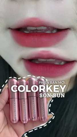 Son bùn phiên bản mới Colorkey nè bà ơi, xinh xuất sắc #sooahreview #coloryourway #keyyourday #colorkeyvn #colorkeysuperbrandday 