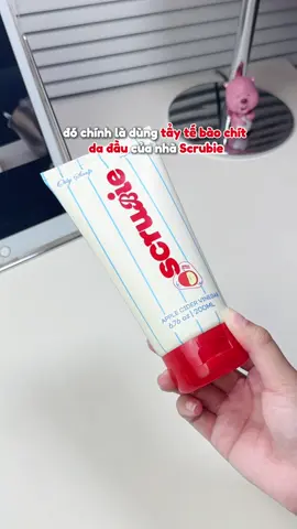 tóc bà nào nhanh bết thì phải em này liền đuyyy nhó 👉🏻🍎 #scrubie #hairscrub #sachsilicon #hair #review 
