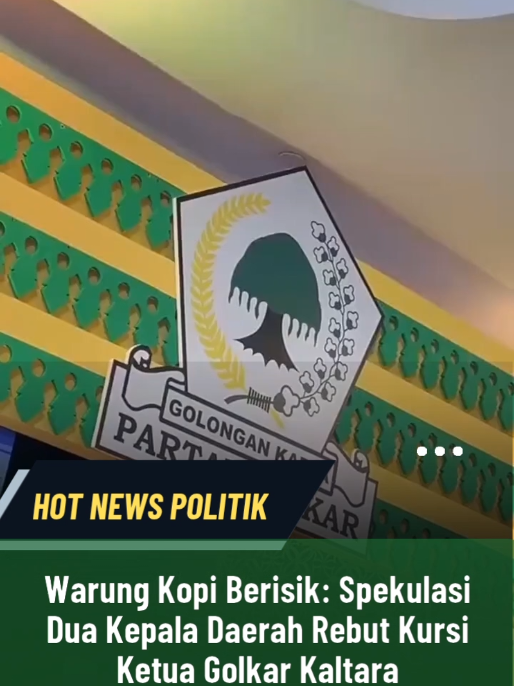 TANJUNG SELOR, Kaltaraaktual.com– Obrolan di warung kopi kian ramai membicarakan dinamika Musyawarah Daerah (Musda) Partai Golkar Kalimantan Utara (Kaltara). Isu yang berkembang, dua kepala daerah di Kaltara disebut-sebut bakal maju sebagai calon ketua DPD I Golkar Kaltara. Meski belum ada deklarasi resmi, spekulasi yang beredar mengerucut pada figur kepala daerah di Kaltara yang selama ini dikenal memiliki basis kuat di akar rumput serta jejaring politik yang luas. Jika benar keduanya maju, Musda Golkar Kaltara diprediksi akan berlangsung panas dan menarik perhatian publik baik kekuatan ketokohan secara internal kepartaian maupun arus eksternal non parpol. Menanggapi dinamika tersebut, salah satu senior Partai Golkar Kalimantan Utara, Heru Rahmadi, mengingatkan agar seluruh kader tetap berpegang pada aturan partai. “Minimal lima tahun kepengurusan baru bisa mencalonkan, dipilih, dan memilih. Itu aturan konstitusi partai yang tidak boleh diabaikan,” ujar Heru kepada awak media, Kamis (18/9/25). Menurut Heru, siapa pun kader yang maju sah-sah saja, asalkan memenuhi syarat sesuai Anggaran Dasar/Anggaran Rumah Tangga (AD/ART). “Jangan sampai aturan dilanggar. Itu bisa menjadi preseden buruk bagi partai yang dikenal sebagai partai kader,” katanya. selengkapnya di www.kaltaraaktual.com #golkar #golkarindonesia #berandatiktok #kaltara #kaltara_kalimantan_utara 