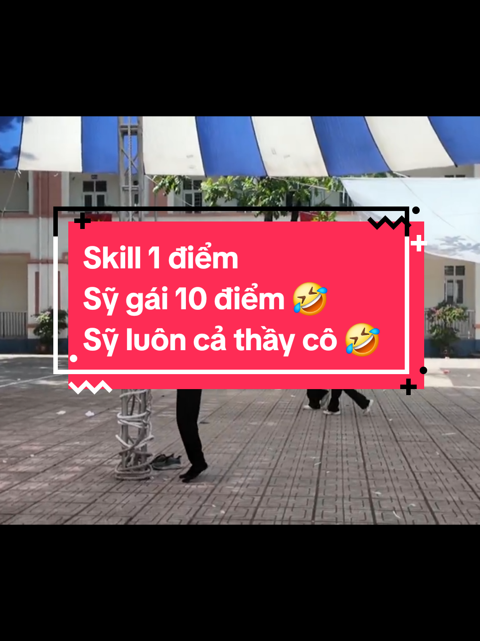Skill form siêu bẩn nhưng sỹ gái thì max ping 🤣🤣 xin lỗi bn nhá, tôi sẽ ko nói tên bn là Quỳnh đâu 😂. #calisthenics #streetworkout #khaigiang #xh #học_sinh 