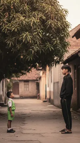 untuk aku kecil... maaf banyak impian mu yang belum aku raih, terimakasih sudah bertahan sejauh ini maaf dunia belum ramah seperti yang kamu impikan. tetap hidup lebih lama yaa #geminiai #fotomasakecil  #fypシ #fyp 