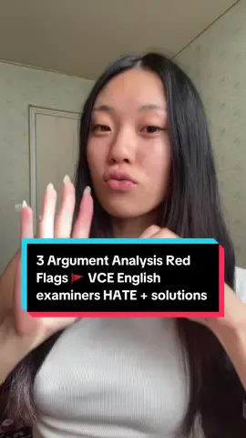 3 Red Flags 🚩 VCE English examiners hate (+ what to do instead!) #vce #vceenglish #atar #year12 #melbourne australia