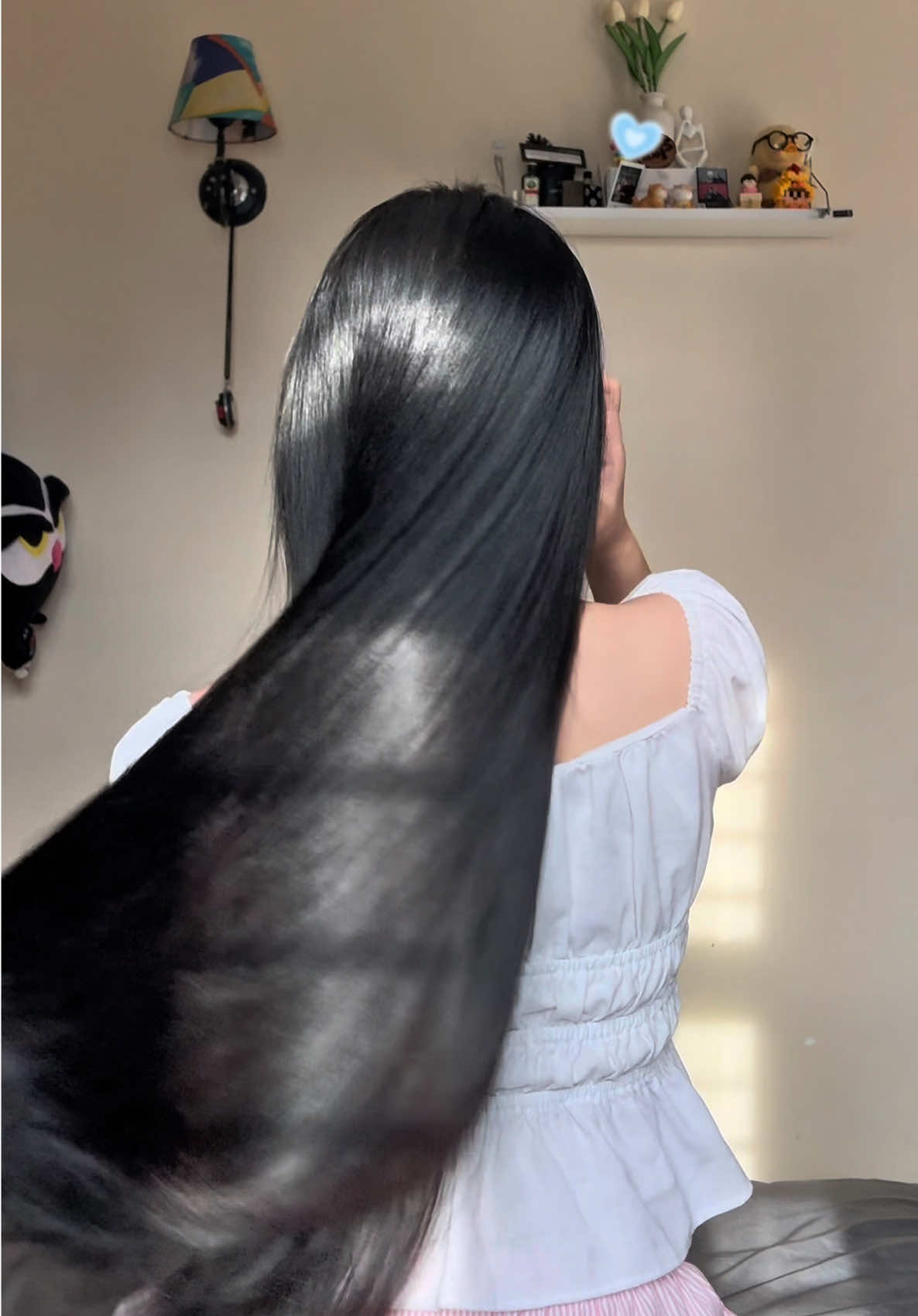 You like my hair? #hair #longhair #straighthair 