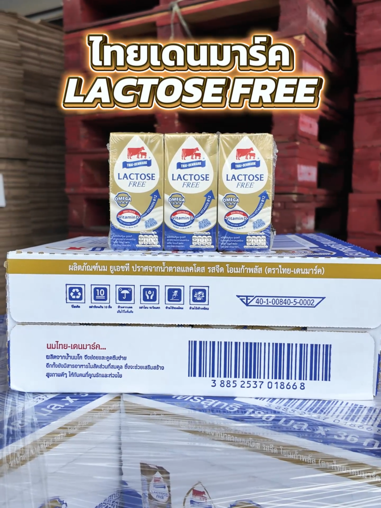 มาแล้วค่าา! 🚚💨 นมไทย-เดนมาร์คของแท้ ล็อตใหม่เข้าแล้ว สต็อกแน่นๆ พร้อมส่งตรงจากฟาร์มเลย ❤️🐮 ใครรออยู่รีบกดในตะกร้าเลยน้า ของดีหมดไวมาก! #นมไทยเดนมาร์ค #นมวัวแดง #แลคโตสฟรี #โอเมก้าพลัส #LactoseFree #ของดีบอกต่อ #tiktokshop #นมวัว