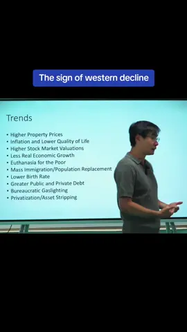 Sign of western decline  #jiang #professor #professorjiang 