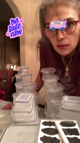 This is a 48 pc food storage container set. Includes 24containers and  24 lids.,also includes labels with marker.These are great for storing leftovers or taking on a picnic or camping. There on sale with freeshipping .Get yours today before they sell out.#foodstorage #containers #labels #picnic #foryoupage 