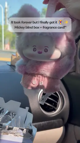 The scented Mickey blind box is finally back 🩵✨#miniso #blindbox #gift #mickey 