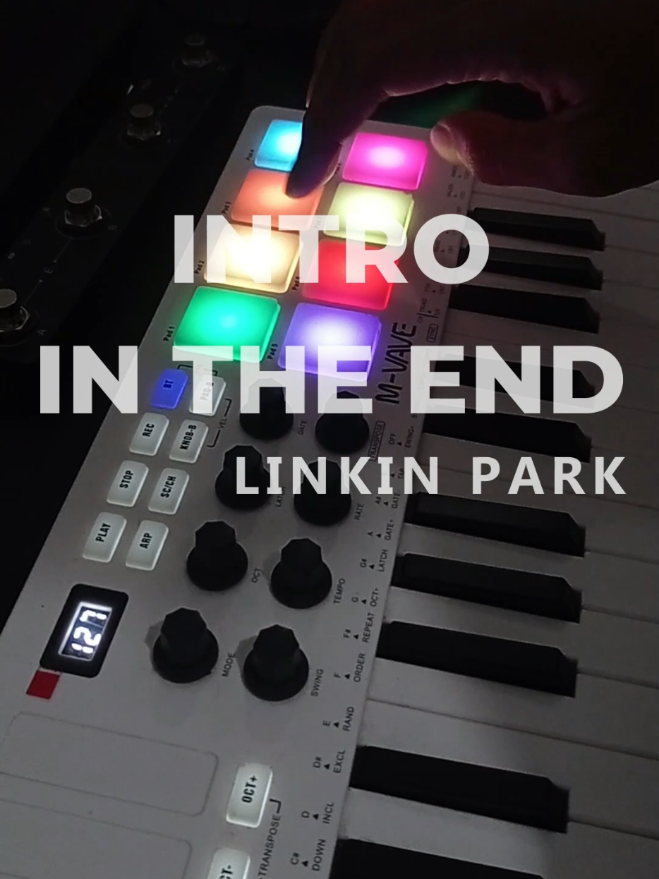 jadi Mr Hahn 😆 #linkinpark #intheend #midicontroller 