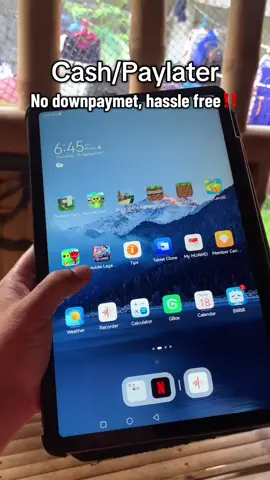 gusto mo din neto pero hindi pa kaya cash? dito sa tiktok may paylater ang ating huawei matepad #huaweimatepad #ipad #tablet 