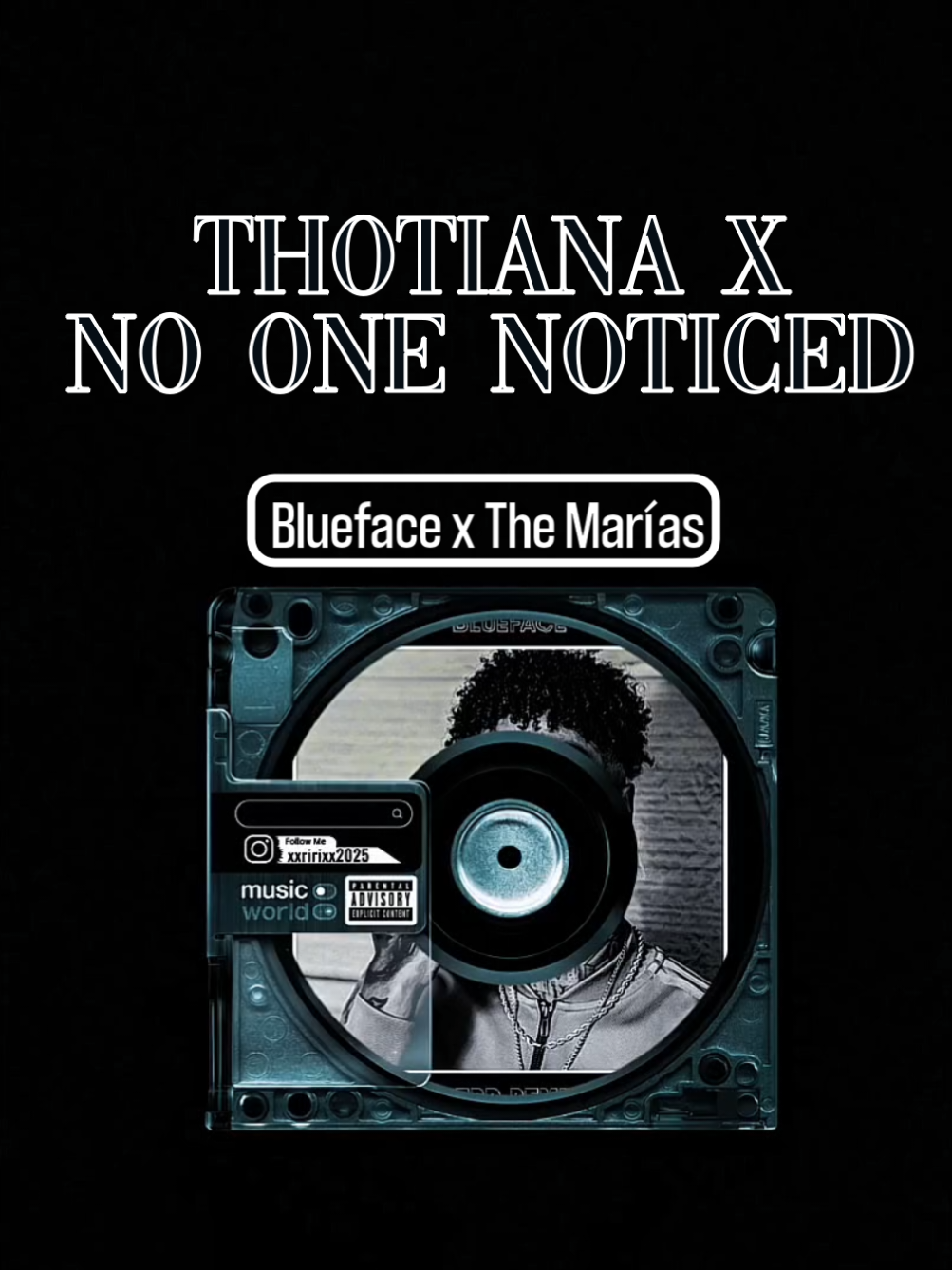 part 1891 l Thotiana x No One Noticed (The Marías) mashup by DJ WYA ADRIAN #blueface #xxririxxlyrics #xxririxx #lyrics #fypシ 