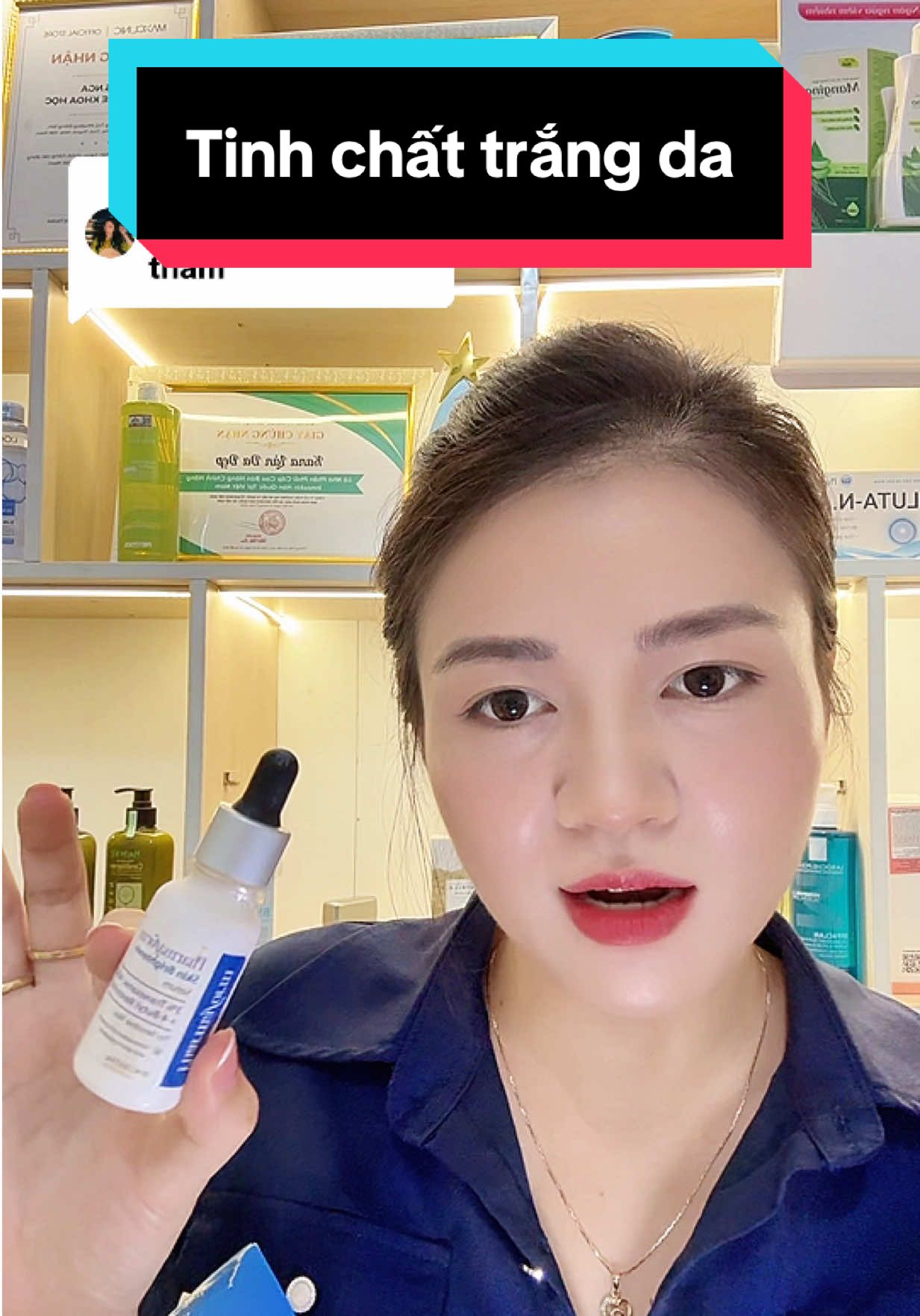 Trả lời @HTN tinh chất skin brightener #pharmaform tăng cường trắng sáng #trixamic #trịnamtannhang #dsnga #skincare 