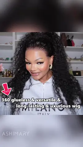 Ultimate melt with no glue and filter ‼️ And the curls OMG😍 @GCABASHE Hair ✅ Ashimary Water wave Invisi strap 360 lace wig 🛒🛒 #ashimaryhair #ashimarywig #naturalhair #wigstylist #hairstyles #beauty #naturalhairline #360lacewig #gluelesswig #blackgirlhair #fallfreshness #waterwavewig 