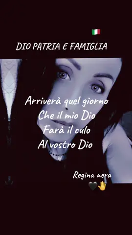 Buongiorno italiani🇮🇹🖤🤚#reginaneranondimentica #tuseiilmiodio ✝️@Reginanera🖤 @Regina nera non molla 🖤 @REGINA NERA RESISTETE 🫵🖤🇮🇹 @Il Tricolore Siciliano 🇮🇹 