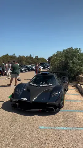 1 of 2 pagani zonda r street legal #hypercar #pagani #paganizonda #italy #sardegna 