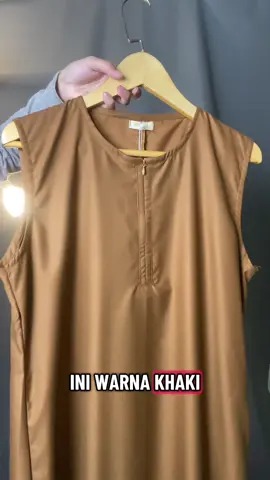 Khaki secakep ini say masa belum punya? #fyp #innerdress #innermurah 