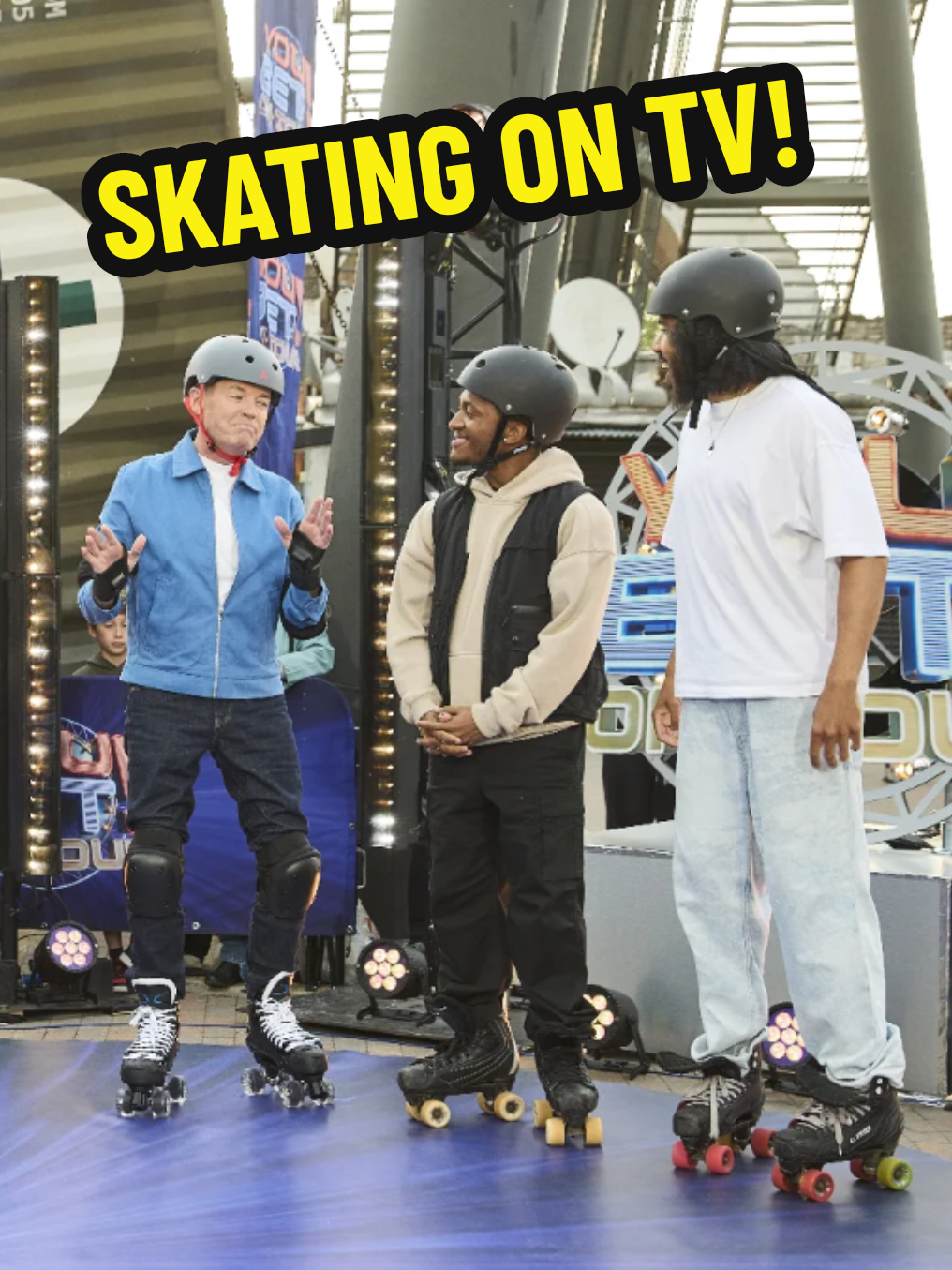 Ever thought about racing a rollercoaster on skates!? Well me & @𝚃𝚢𝚛𝚎𝚎𝚌𝚎 𝙱𝚘𝚢𝚌𝚎 tried!🎢🛼  Tune into @ITVYouBet! on Saturday at 6pm! #blackpeopleskatinginlondonseries  #londonskater #youbet  #chopandshuffle #streetskater 