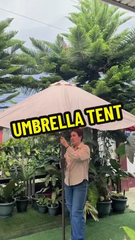 Umbrella Tent (2.7m diameter). Please note: the base/stand is sold separately. #umbrella #tent 