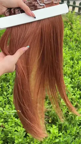 330 🧡👩🏻‍🦰💕🛍️🛍️#fallfreshness #tiktokshoprestock #googoohair #getreadyforfashionweek #clipinhairextensions 