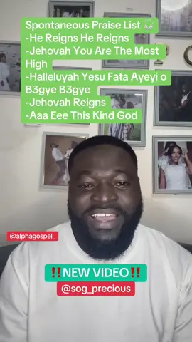 ‼️NEW VIDEO‼️🎧🎧🎧🎧 Spontaneous Praise List! Be Blessed🙌🏾🙌🏾 Instru by @Ike 🙌🏾