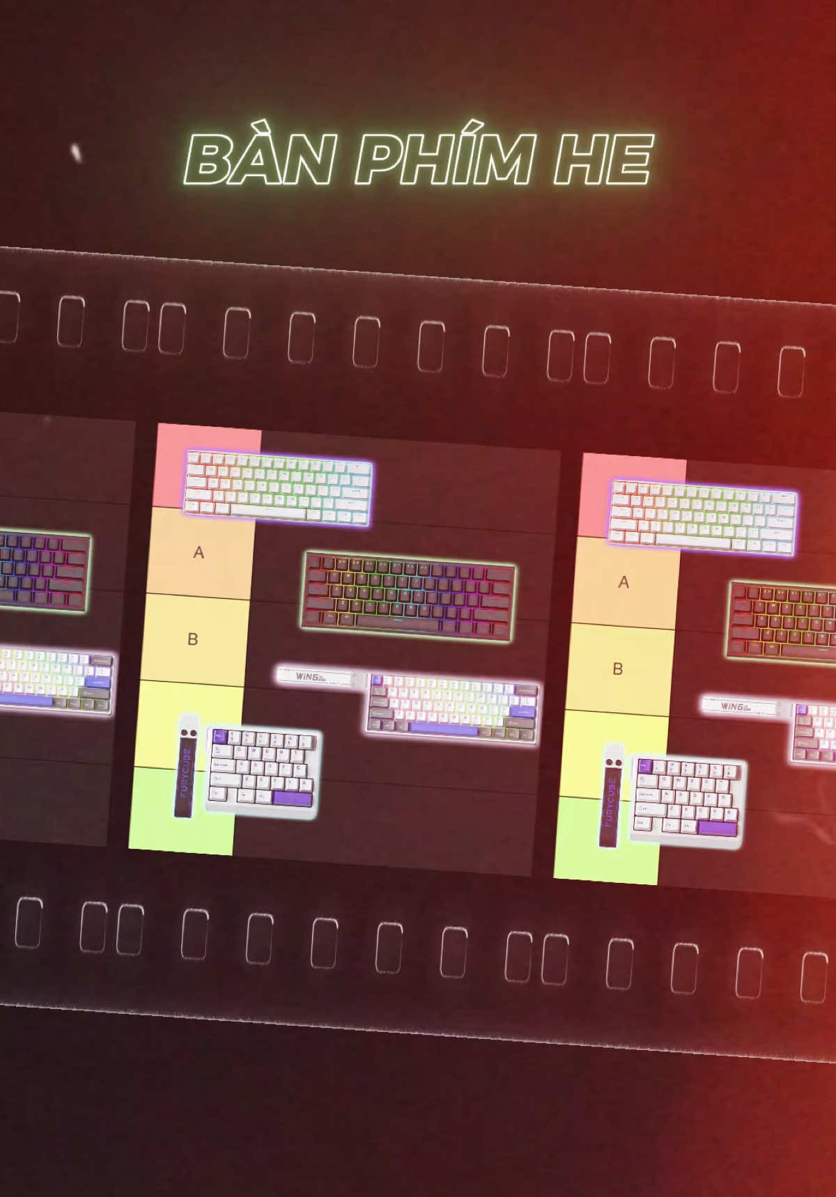 Xếp hạng bàn phím HE giá rẻ #rapidtrigger #he #xuhuong #keyboard #pcgaming 