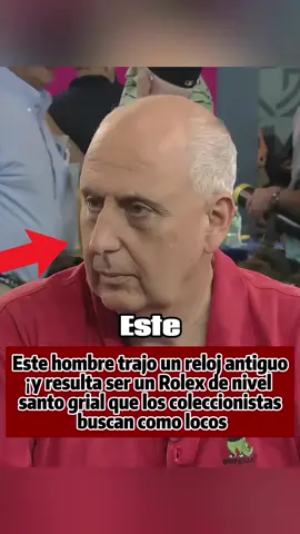 Este hombre trajo un reloj antiguo, ¡y resulta ser un Rolex de nivel “santo grial” que los coleccionistas buscan como locos! #collection#pawnstars#collector#antique#tiktok